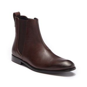 John Varvatos Star USA Men's Star H Chelsea Leather Dress Boot Espresso